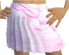 Pink and White Skirt