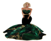 Lady Emerald gown