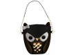 Owl Brown Leather Purse