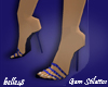 B*Blue Gem Stilettos