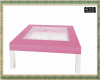 GHDB Pink/Wht PatioTable