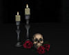 !Halloween Skull & Roses