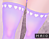 🅜 OUIJA: lilac socks