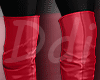 Knee High Boots Red