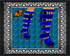 (BFD) Buckle Boots Blue