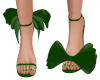 Bella Green Heels