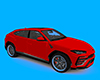 Red Urus Sport Car