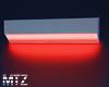 Modern Lamp. red