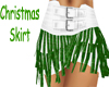 Christmas Skirt Green