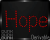 lDl Hope Sign