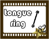 *82 Alloy Tongue Ring