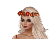 red daisy crown