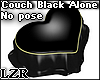 Couch Black Alone Nopose