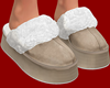 Xmas Slippers Beige