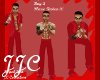 (JJC)ROYAL RED SLACKS