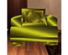 Royal Green Cuddle Chair
