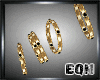 Gold  Bracelets R/L