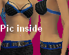 ! Kit Black-Blue sexy