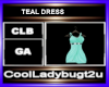 TEAL DRESS