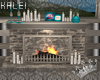 ♔K Pearl Fireplace