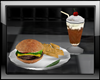 Burger and Fries Food