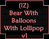 Bear Lollipop Balloons 1