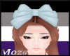Christmas Bow Baby Blue