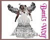 ! Gown Feathers White