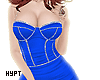 Dark blue club dress