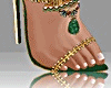 N - Cleopatra Heels Grn