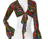 BEA NEON FLORAL TOP 2