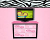 [Y] Pink Tv Dresser