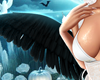 B - Black Angel wings