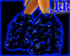 Toxic Blue Monster Boots