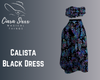 Calista Black Dress