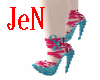 blue green ht Heels
