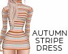 Bun! Autumn Stripe Dress