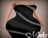 M! Long Black Dress