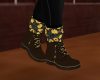 TJ Brown Sunflower Boot