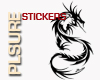 *PLSURE* Dragon Sticker