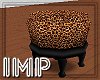 {IMP}Leopard Puff Chair