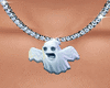 Ghost Halloween Necklace