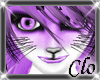 [Clo]Purple Fox Hair M 2