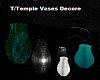 T/Temple Vase Decore
