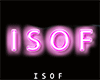 Logotipo neon Isof
