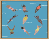 swimmers canvas