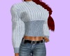 Candis Short Sweater blu