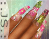 .:JS:. Pink Love Nails