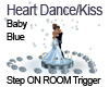 Heart Dance w/Kiss Blue