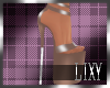 {LIX} Beige Platforms